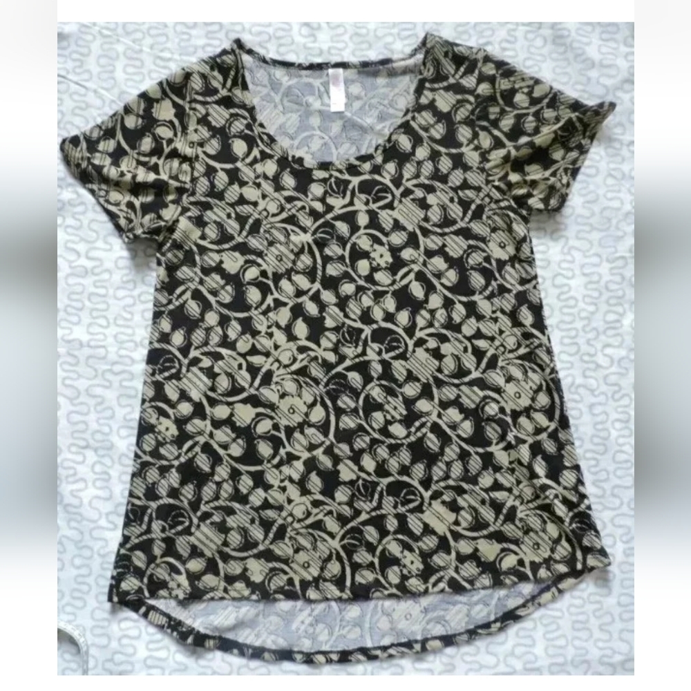 LuLaRoe Short and Long Tunic Small Multicolor